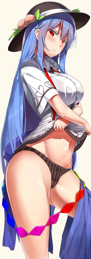 Touhou - Hinanawi Tenshi - by neropaso