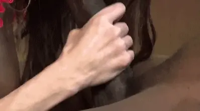 Interracial blowjob