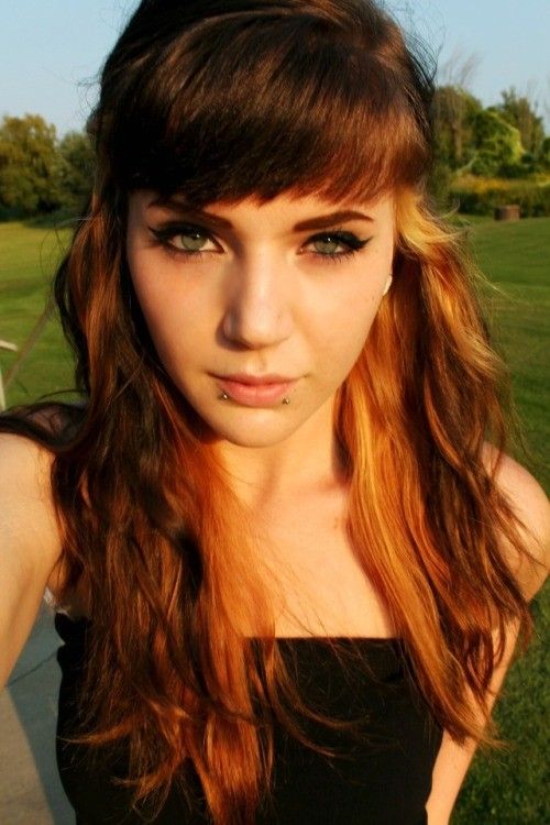 Pretty green eyes