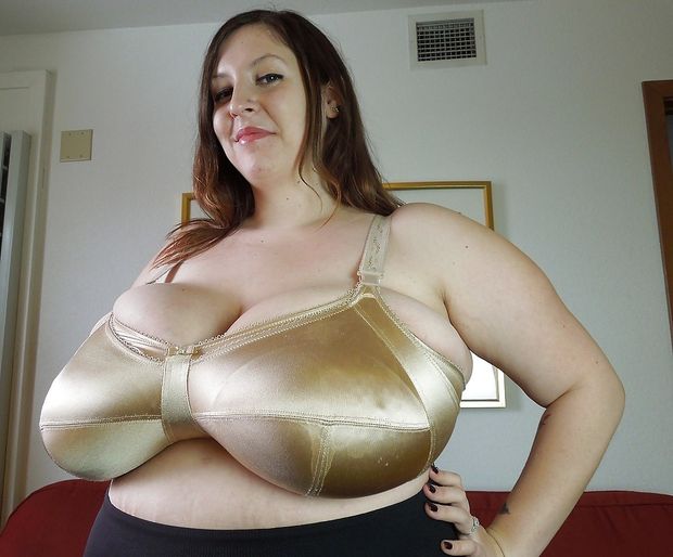 Golden bra