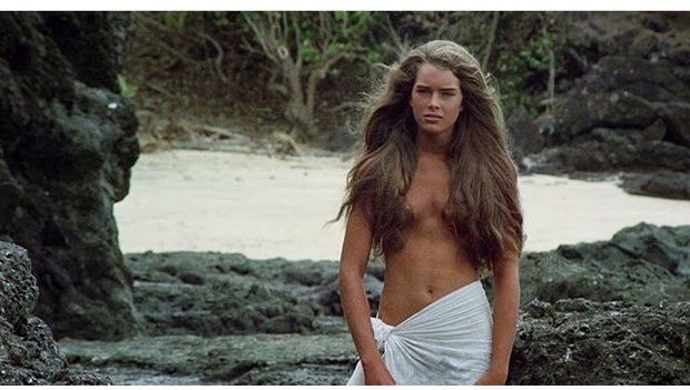 Brooke Shields in "Blue Lagoon"