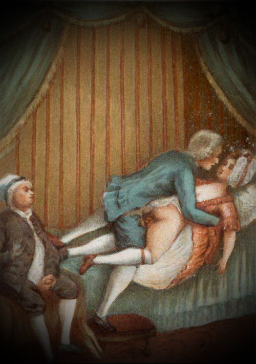 Retro sex cartoon