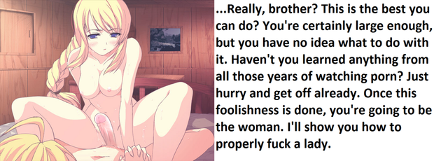 You Have Disappointed Your Sister