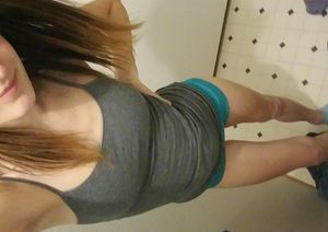 Sexy bitch with lovely legs