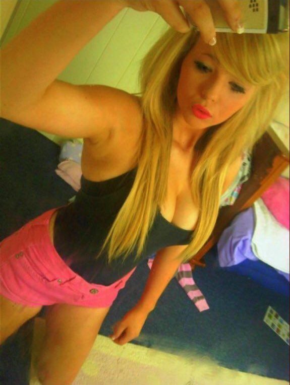 blonde teen