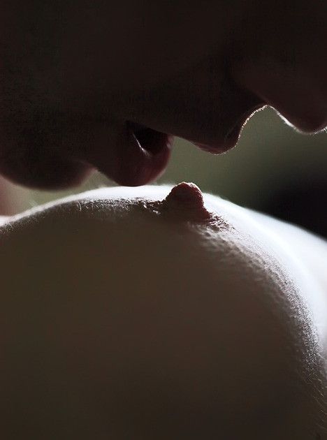 Close to the sweet nipple