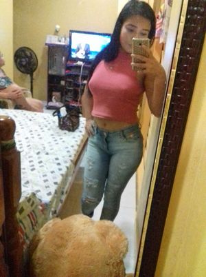Native brazilian hot teen in self