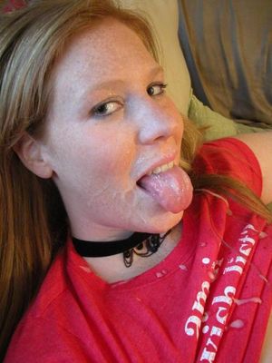 Redhead on the face and on the shirt, found on...