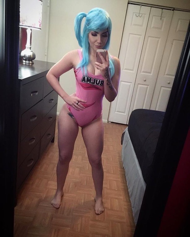 Bulma in a Swimsuit