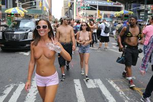 NYC Women Go Topless For Annual March