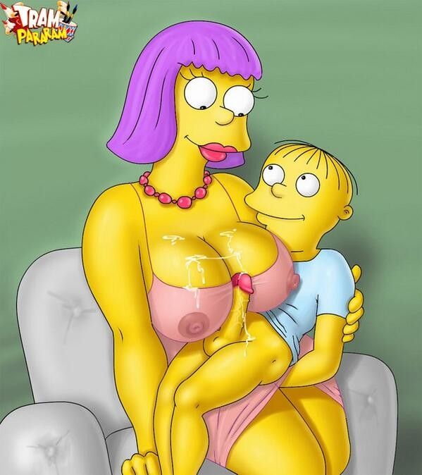 Creamed on moms boobs