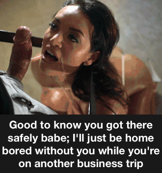 while you're on another business trip