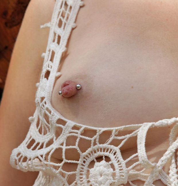 pierced tits