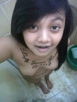 Selfie first before bathing#1