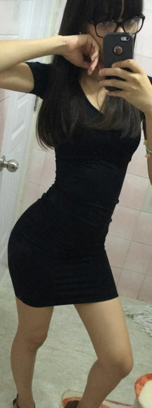 Puerto Rican Teen Math Teacher Mia Lopez taking a selfie on her Teacher conference meeting