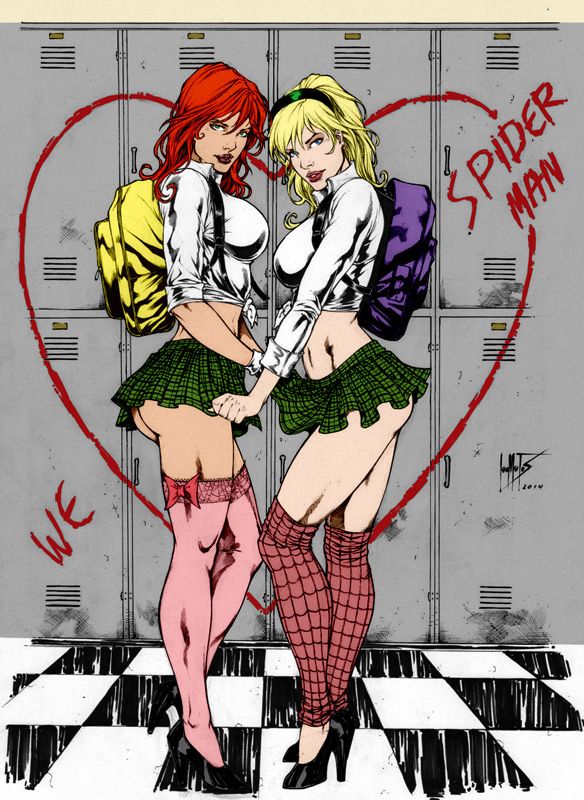 Mary Jane and Gwen Stacey