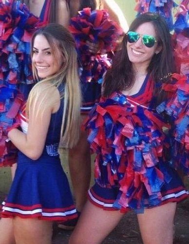 two hot babes in schooluniform very to play with five cocks