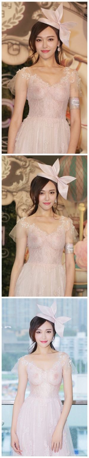 唐嫣 若隱若現的誘惑 Through