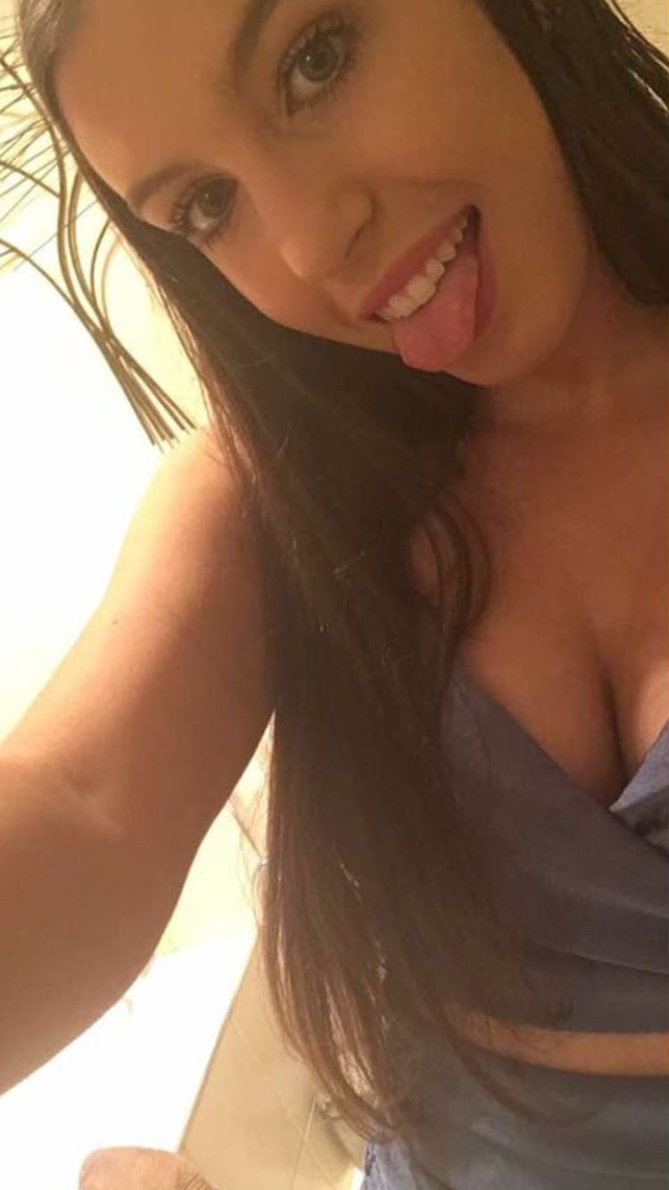Tongue out