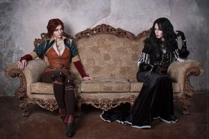 Triss and Yennifer Cosplay