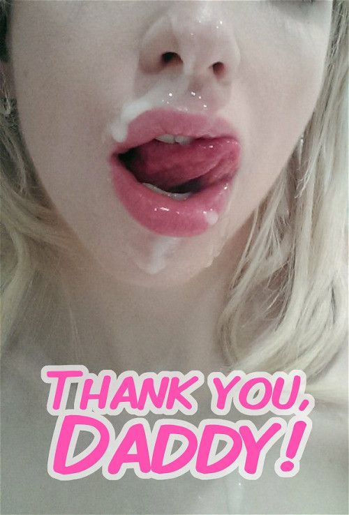 Gotta love getting daddy’s load on your face every morning like a good sissy
