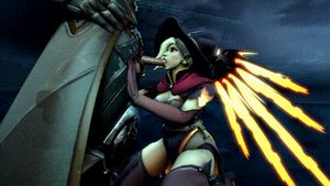 The Witch sucks Reaper´s cock