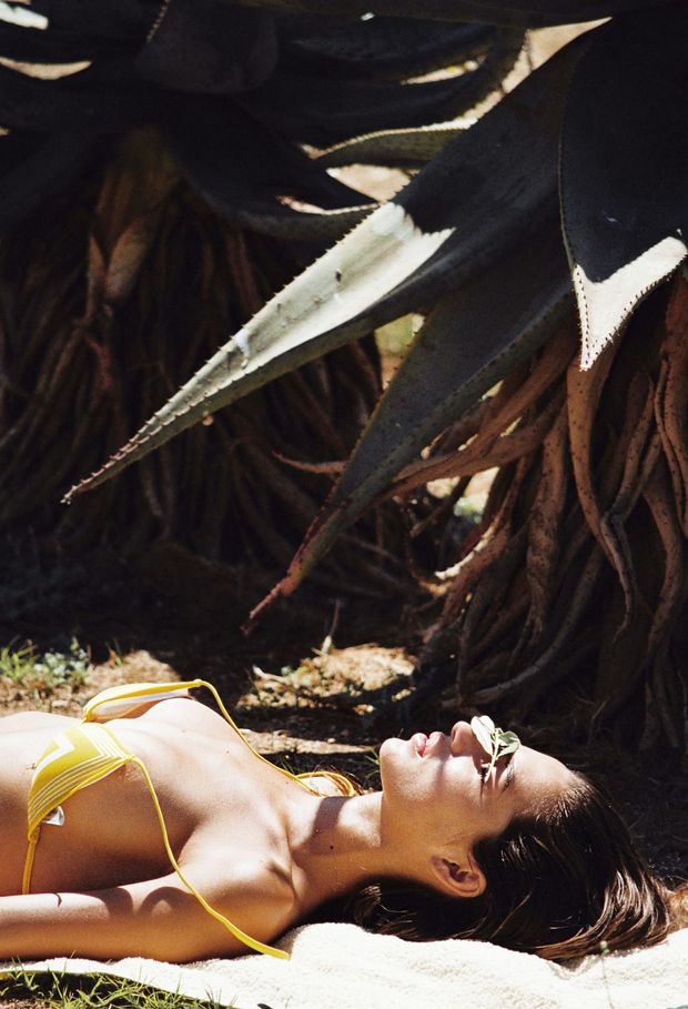 Sunbathing