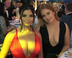 Demi mawby Red dress