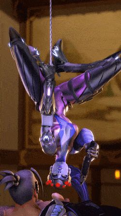 Widowmaker sucks off Hanzo