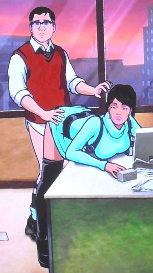 Archer - black Secretary + Nuddle *roentgen01*