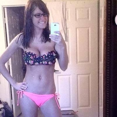 nerdy mom underwear selfie
