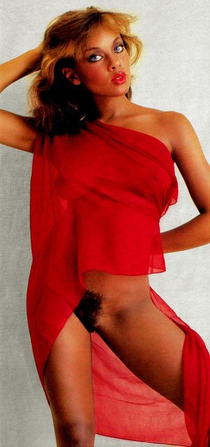 Vanessa Williams with bush