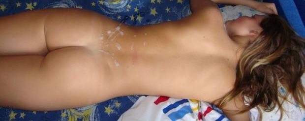 Splattered bottom