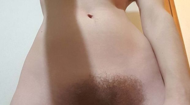 very hairy wet pussy
