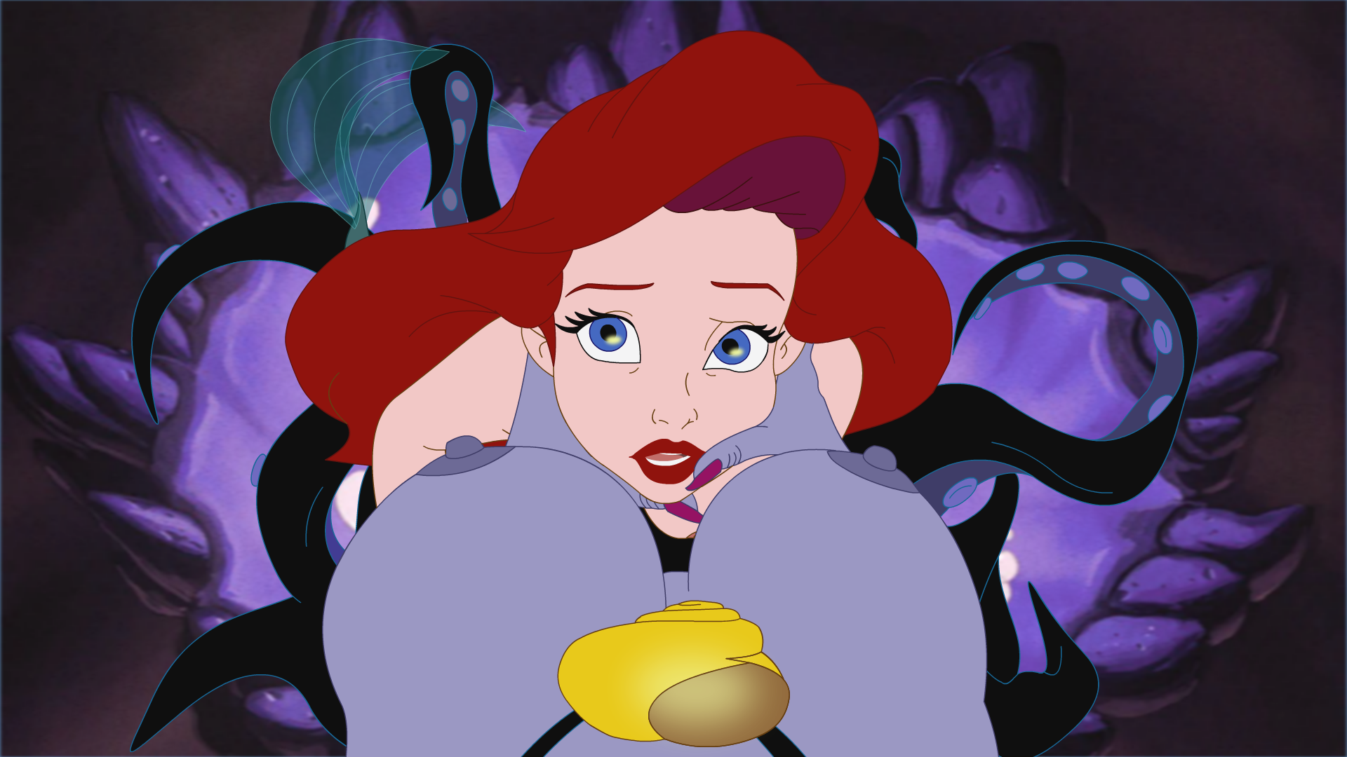 The Little Mermaid Ariel and Ursula POV
