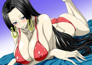 Boa Hancock smile bikini