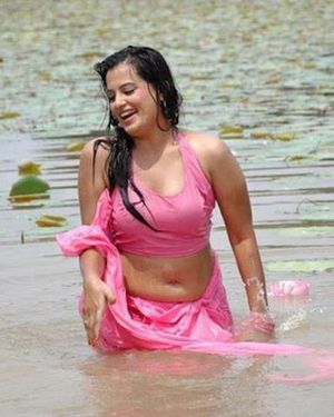 Indian actress navel show wet bhabhi instagram