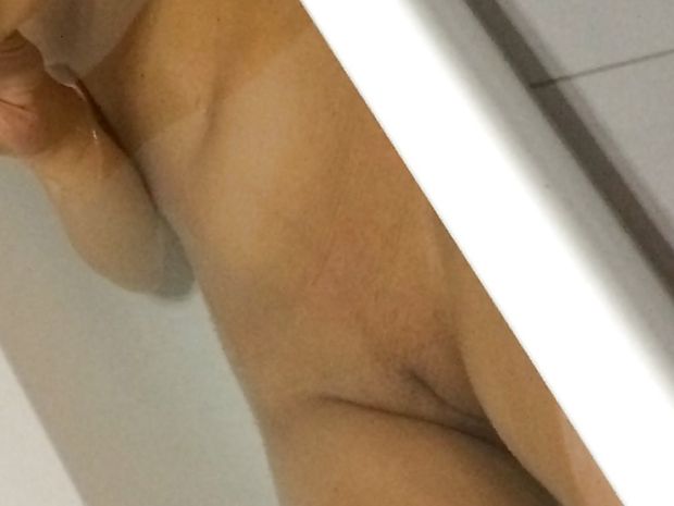 the cute shaved pussy of my step mother