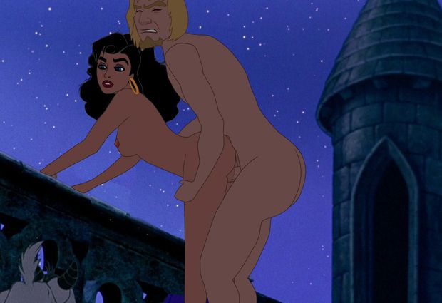 Esmeralda has standing sex with Phoebus