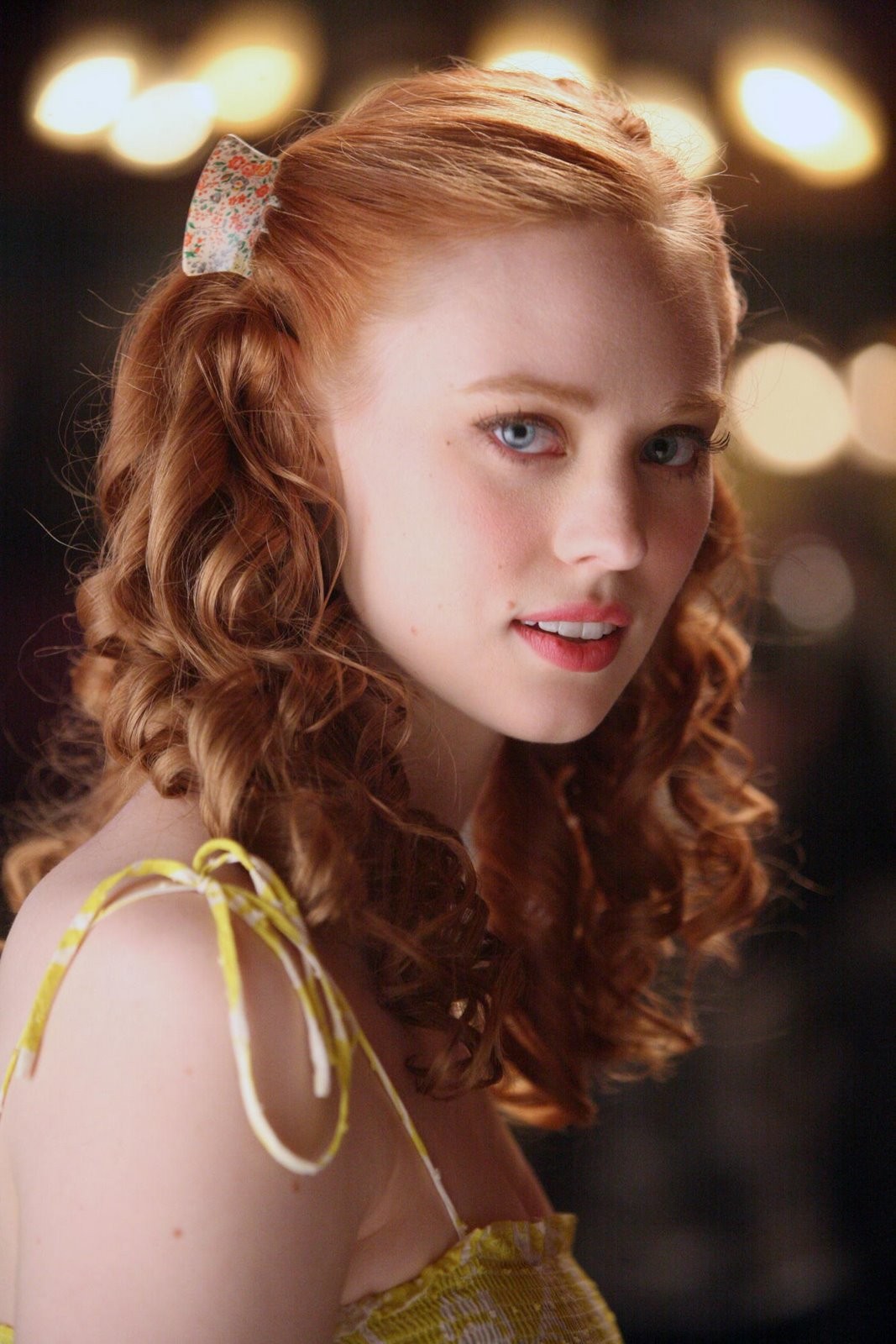 Vampire with blue eyes
