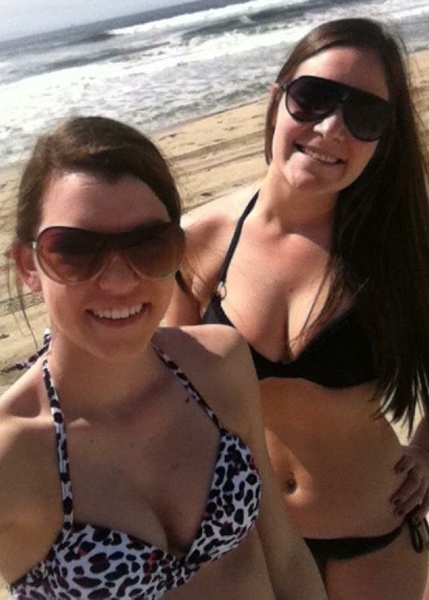 Selfie on the beach