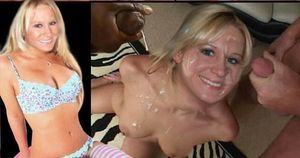 milf dressed undressed mmf 3way facial