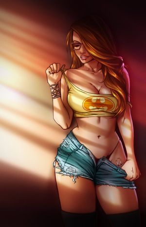 Sexy in the shadows.