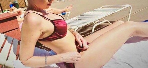 Bathing suit babe