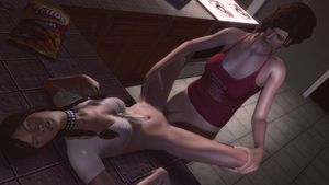 Futa Mother Punish Fuck Insolent Daughter.