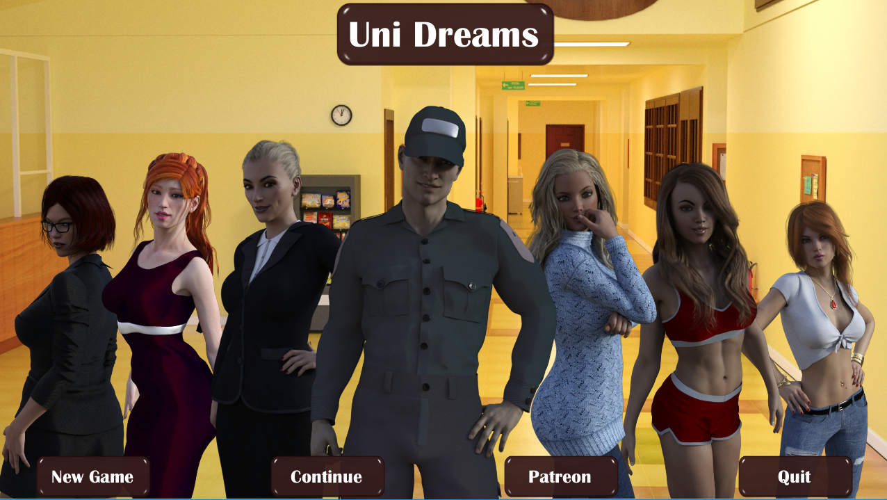 Play as a horny jenitor in an office building full of horny women