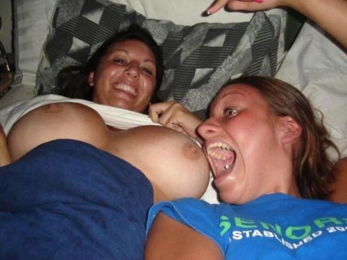 Boob play.