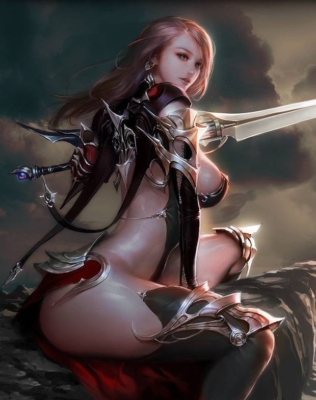 Sexy Warrior Chick