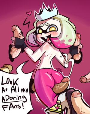 splatoon pearl some dicks