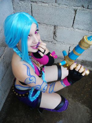 Jinx League of Legends Cosplay Preview by MelodyxNya